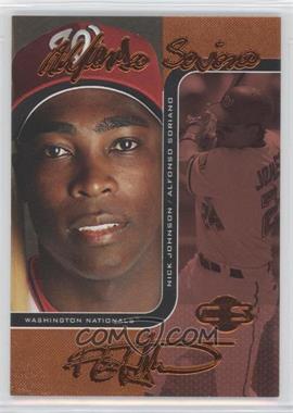 2006 Topps Co-Signers - Changing Faces - Red #18-A - Alfonso Soriano, Nick Johnson /150