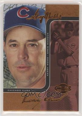 2006 Topps Co-Signers - Changing Faces - Red #30-A - Greg Maddux, Kerry Wood /150