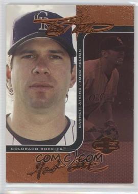 2006 Topps Co-Signers - Changing Faces - Red #49-A - Todd Helton, Garrett Atkins /150