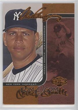 2006 Topps Co-Signers - Changing Faces - Red #50-B - Alex Rodriguez, Mickey Mantle /150 [Noted]