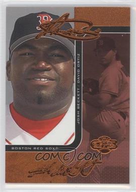 2006 Topps Co-Signers - Changing Faces - Red #52-C - David Ortiz, Josh Beckett /150