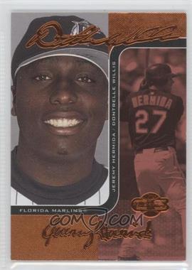 2006 Topps Co-Signers - Changing Faces - Red #74-B - Dontrelle Willis, Jeremy Hermida /150