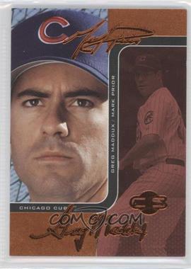 2006 Topps Co-Signers - Changing Faces - Red #82-A - Mark Prior, Greg Maddux /150