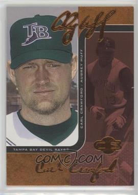2006 Topps Co-Signers - Changing Faces - Red #89-B - Aubrey Huff, Carl Crawford /150