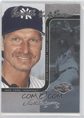 2006 Topps Co-Signers - Changing Faces - Silver Blue #41-A - Randy Johnson, Alex Rodriguez /75