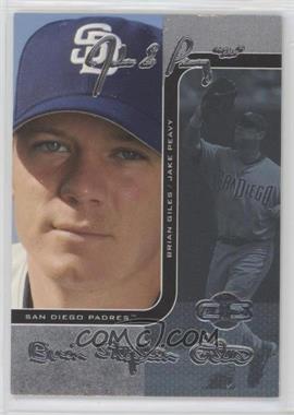 2006 Topps Co-Signers - Changing Faces - Silver Blue #51-A - Jake Peavy, Brian Giles /75 [EX to NM]