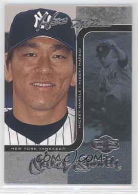 2006 Topps Co-Signers - Changing Faces - Silver Blue #55-B - Hideki Matsui, Mickey Mantle /75