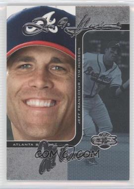 2006 Topps Co-Signers - Changing Faces - Silver Blue #61-C - Tim Hudson, Jeff Francoeur /75