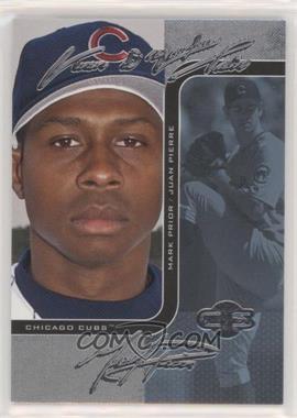2006 Topps Co-Signers - Changing Faces - Silver Blue #72-B - Juan Pierre, Mark Prior /75