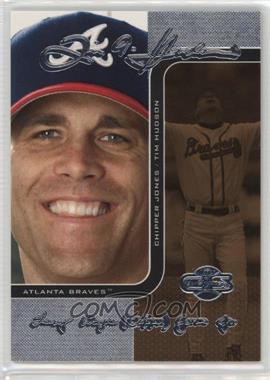 2006 Topps Co-Signers - Changing Faces - Silver Bronze #61-B - Tim Hudson, Chipper Jones /125