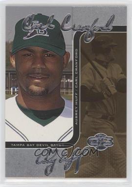 2006 Topps Co-Signers - Changing Faces - Silver Gold #81-A - Carl Crawford, Aubrey Huff /50