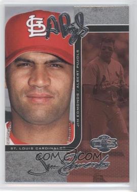 2006 Topps Co-Signers - Changing Faces - Silver Red #1-B - Albert Pujols, Jim Edmonds /100