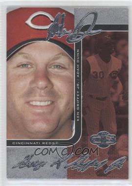 2006 Topps Co-Signers - Changing Faces - Silver Red #83-C - Adam Dunn, Ken Griffey Jr. /100