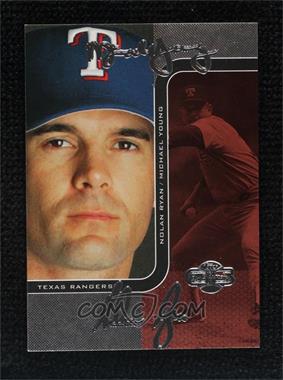 2006 Topps Co-Signers - Changing Faces - Silver Red #93-C - Michael Young, Nolan Ryan /100