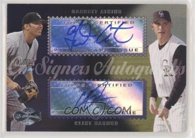 2006 Topps Co-Signers - Dual Autographs #CS-85 - Clint Barmes, Garrett Atkins