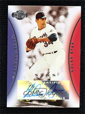 2006 Topps Co-Signers - Solo Sigs #SS-NR - Nolan Ryan