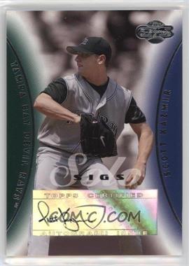 2006 Topps Co-Signers - Solo Sigs #SS-SK - Scott Kazmir