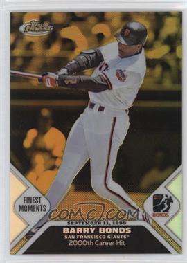 2006 Topps Finest - Barry Bonds Finest Moments - Gold Refractor #BBFM6 - Barry Bonds /199 [EX to NM]