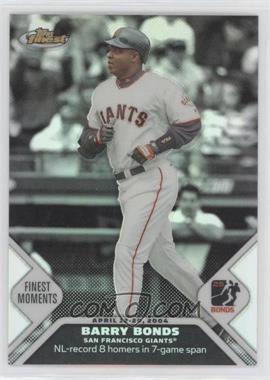 2006 Topps Finest - Barry Bonds Finest Moments - Refractor #BBFM14 - Barry Bonds /425