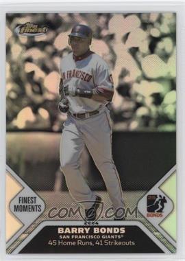 2006 Topps Finest - Barry Bonds Finest Moments - Refractor #BBFM18 - Barry Bonds /425