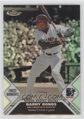 2006 Topps Finest - Barry Bonds Finest Moments - Refractor #BBFM20 - Barry Bonds /425