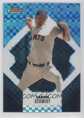 2006 Topps Finest - [Base] - Blue X-Fractor #31 - Jason Schmidt /150