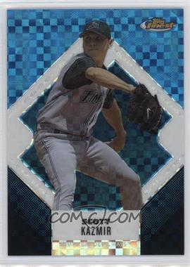 2006 Topps Finest - [Base] - Blue X-Fractor #38 - Scott Kazmir /150