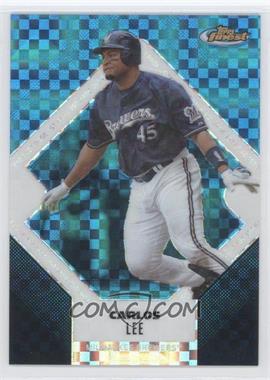 2006 Topps Finest - [Base] - Blue X-Fractor #42 - Carlos Lee /150