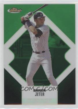 2006 Topps Finest - [Base] - Green Refractor #125 - Derek Jeter /199