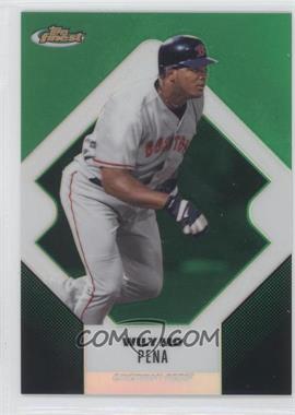 2006 Topps Finest - [Base] - Green Refractor #13 - Willy Mo Pena /199