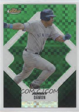 2006 Topps Finest - [Base] - Green X-Fractor #129 - Johnny Damon /50