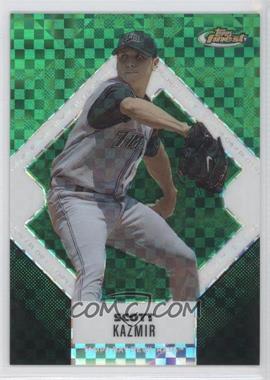 2006 Topps Finest - [Base] - Green X-Fractor #38 - Scott Kazmir /50