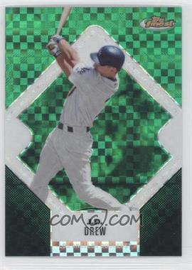 2006 Topps Finest - [Base] - Green X-Fractor #73 - J.D. Drew /50