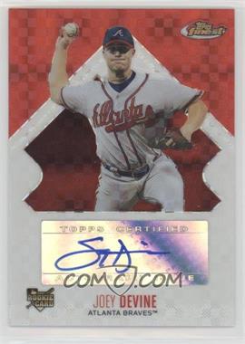 2006 Topps Finest - [Base] - Red X-Fractor #143 - Rookie Autograph - Joey Devine /250