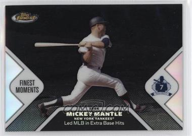 2006 Topps Finest - Mickey Mantle Finest Moments - Black Refractor #MMFM19 - Mickey Mantle /99