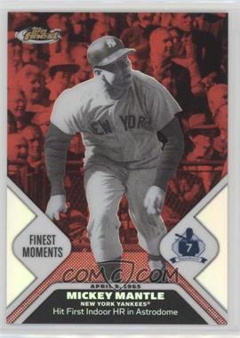 2006 Topps Finest - Mickey Mantle Finest Moments - Refractor #MMFM13 - Mickey Mantle /399