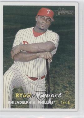 2006 Topps Heritage - [Base] #219 - Ryan Howard