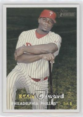 2006 Topps Heritage - [Base] #219 - Ryan Howard