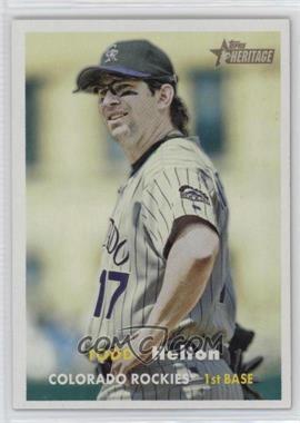 2006 Topps Heritage - [Base] #24 - Todd Helton