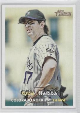 2006 Topps Heritage - [Base] #24 - Todd Helton