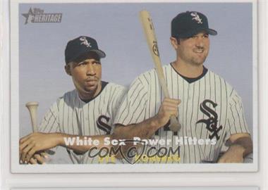 2006 Topps Heritage - [Base] #407 - White Sox Power Hitters