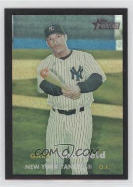 2006 Topps Heritage - Chrome - Black Refractor #4 - Gary Sheffield /57