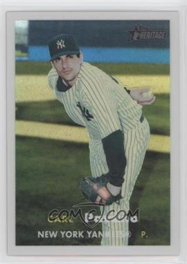 2006 Topps Heritage - Chrome - Refractor #17 - Carl Pavano /557