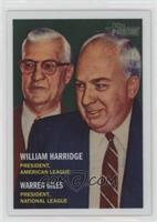 William Harridge, Warren Giles #/1,957