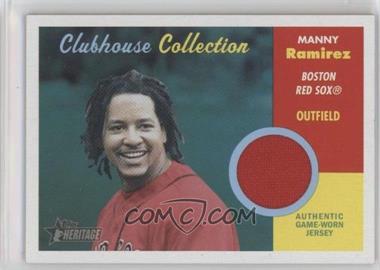 2006 Topps Heritage - Clubhouse Collection Relics #CC-MR - Manny Ramirez