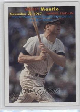 2006 Topps Heritage - Flashback #FB-MM - Mickey Mantle