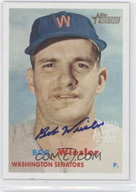 2006 Topps Heritage - Real One Autographs #ROA-BW - Bob Wiesler