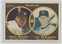 Mickey Mantle, Alex Rodriguez