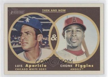 2006 Topps Heritage - Then and Now #TN4 - Luis Aparicio, Chone Figgins