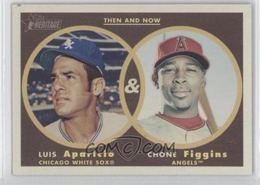 2006 Topps Heritage - Then and Now #TN4 - Luis Aparicio, Chone Figgins